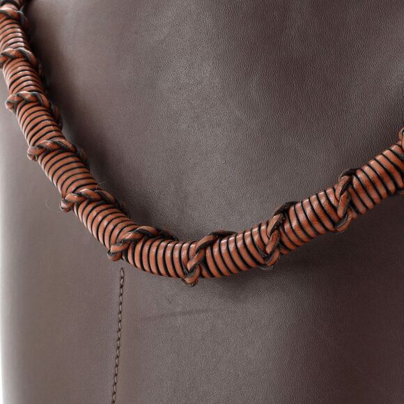 Loewe Gate Bucket Bag Leather Medium Brown - Picture 9 of 12